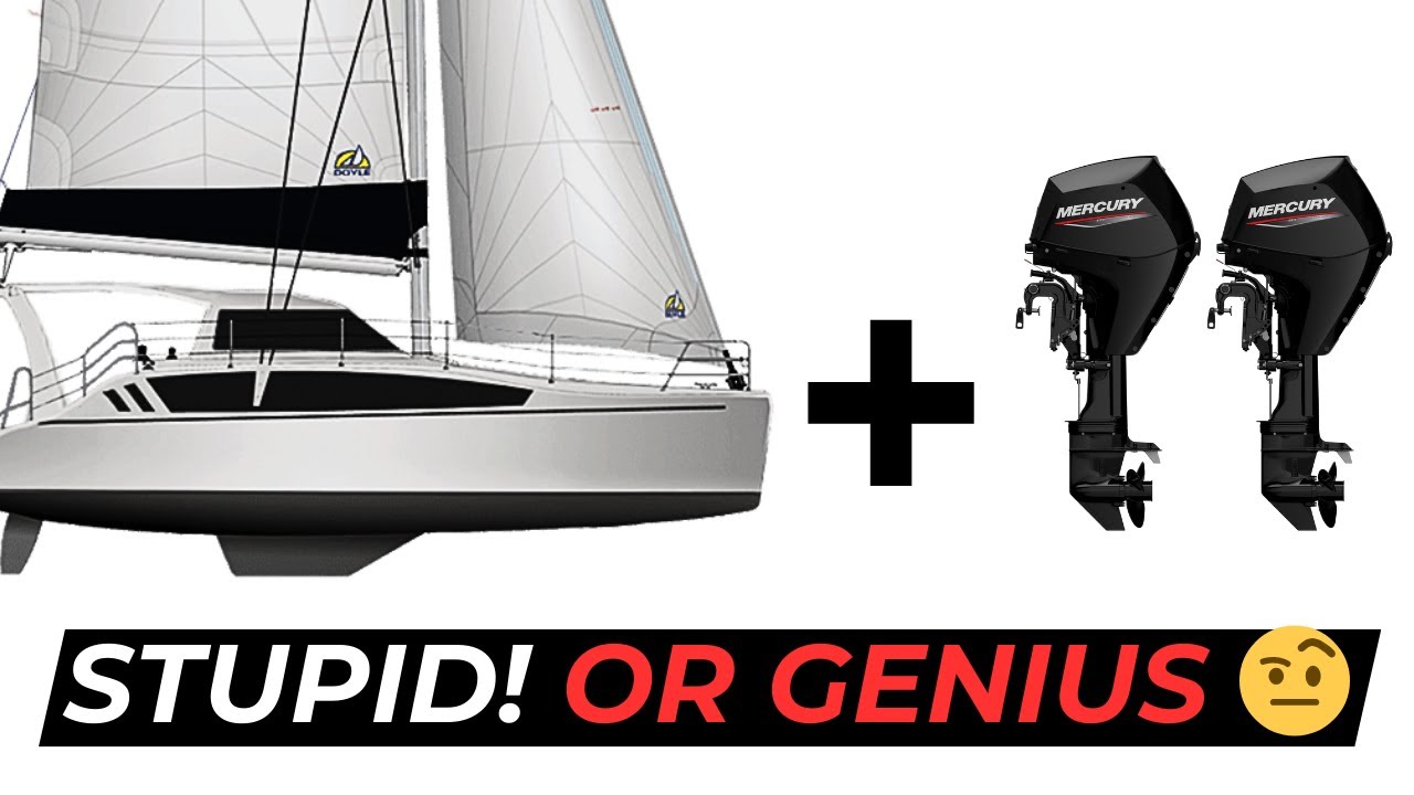 Outboard -uri pe un catamaran mare? Nu -mi vine să cred că spun asta!