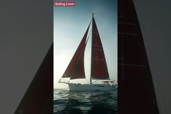 „Out of the Mist - The Red Sails of Mystery” #sailor #Sailboat #ClassicBoat #Sailing #Shorts #Reels