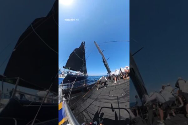 Accident dramatic între Balthasar și Jethou retrage ambele bărci din Maxi Yacht Rolex Cup