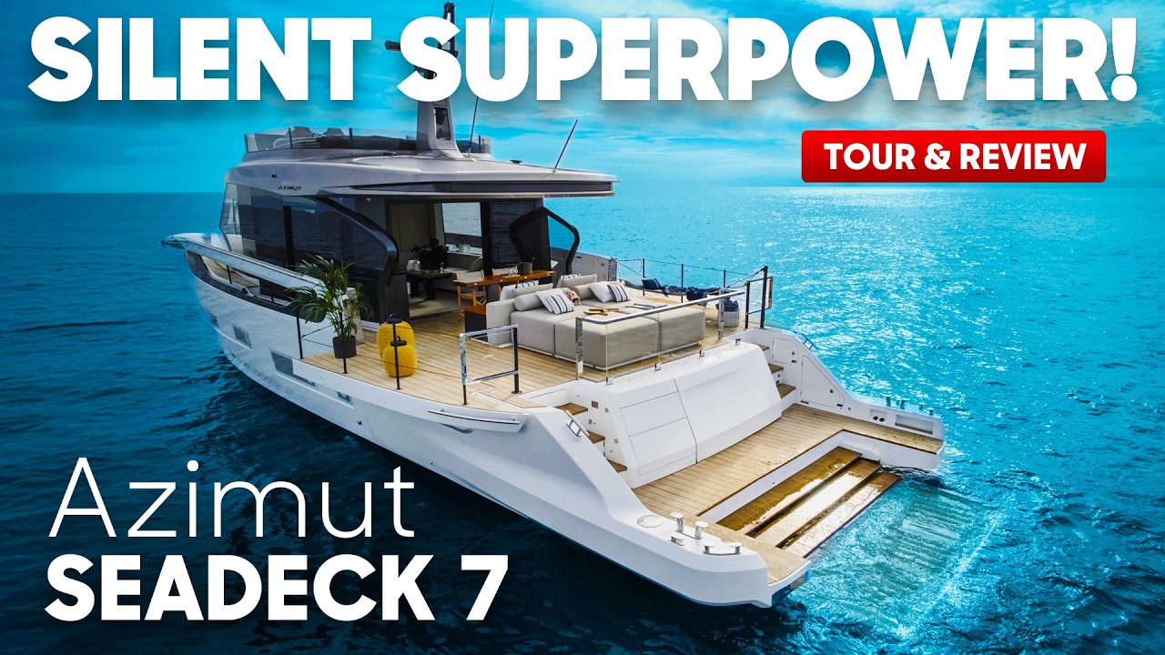 Poate fi un iaht eco-lux? Azimut Seadeck 7 spune da - tur și recenzie
