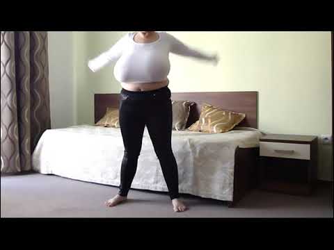 Milena Velba Friend care face exerciții fizice