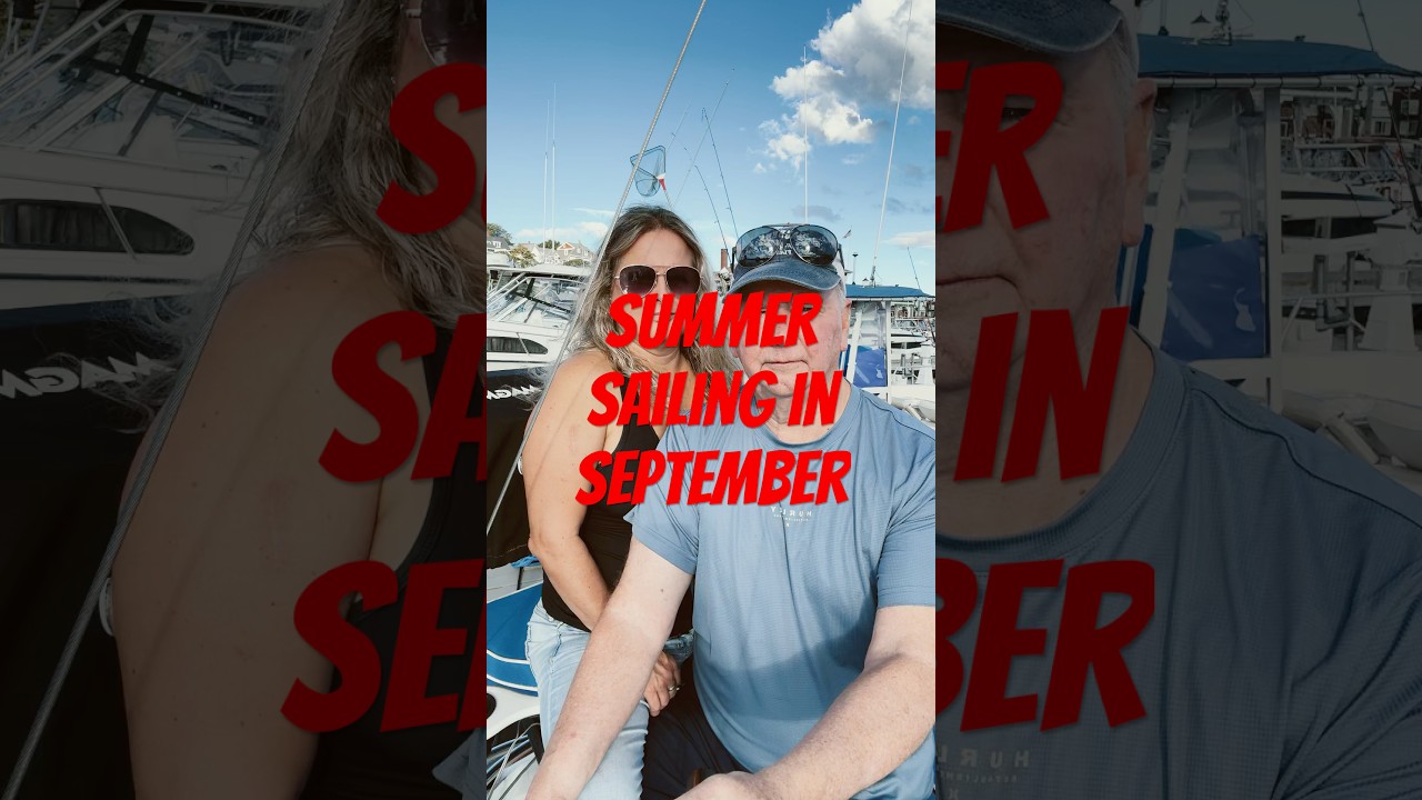 Navigarea de vară în septembrie. #Sailing #Boat #yacht #Shorts