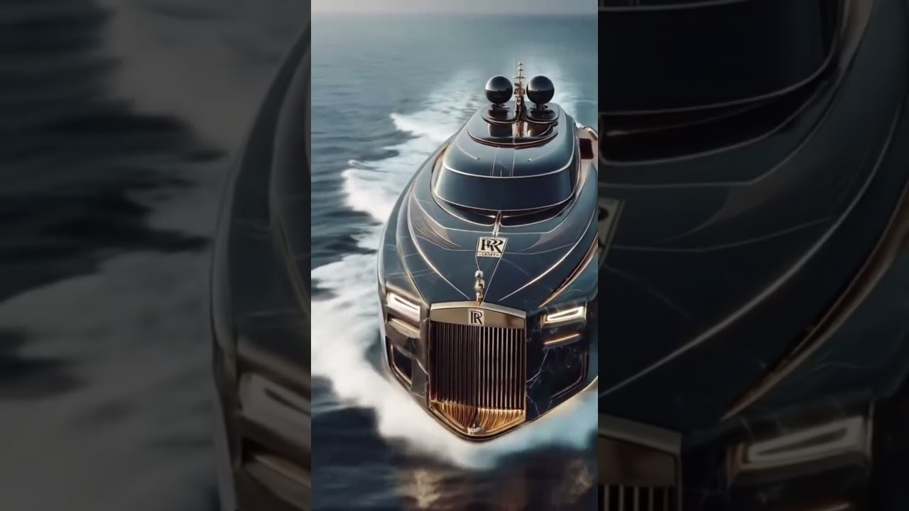 Epitomul excesului: Yacht de lux al lui Rolls Royce #Short #viral