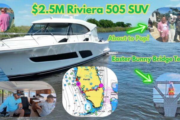 Livrarea unui iaht de lux de 2,5 milioane USD cu primul meu partener de 9 luni însărcinată | Ce ar putea merge greșit?