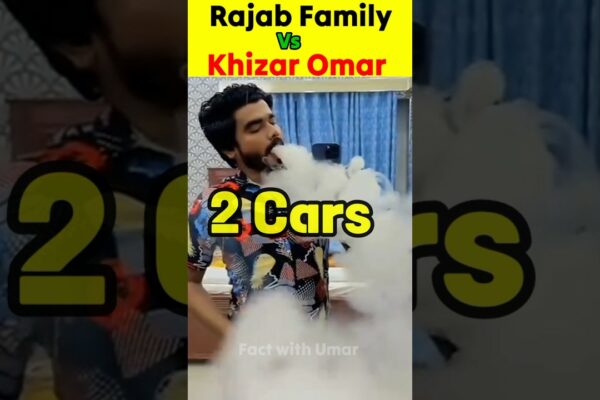 Khizar Omar vs Rajab Family Car Collection 😱 #viral #shorts