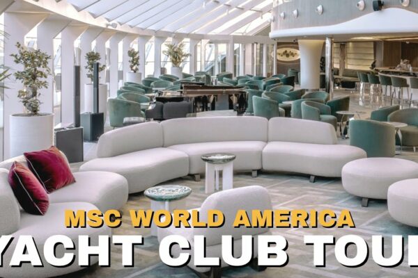 MSC World America | Yacht Club Walkthrough Tour | 2025 | 4k