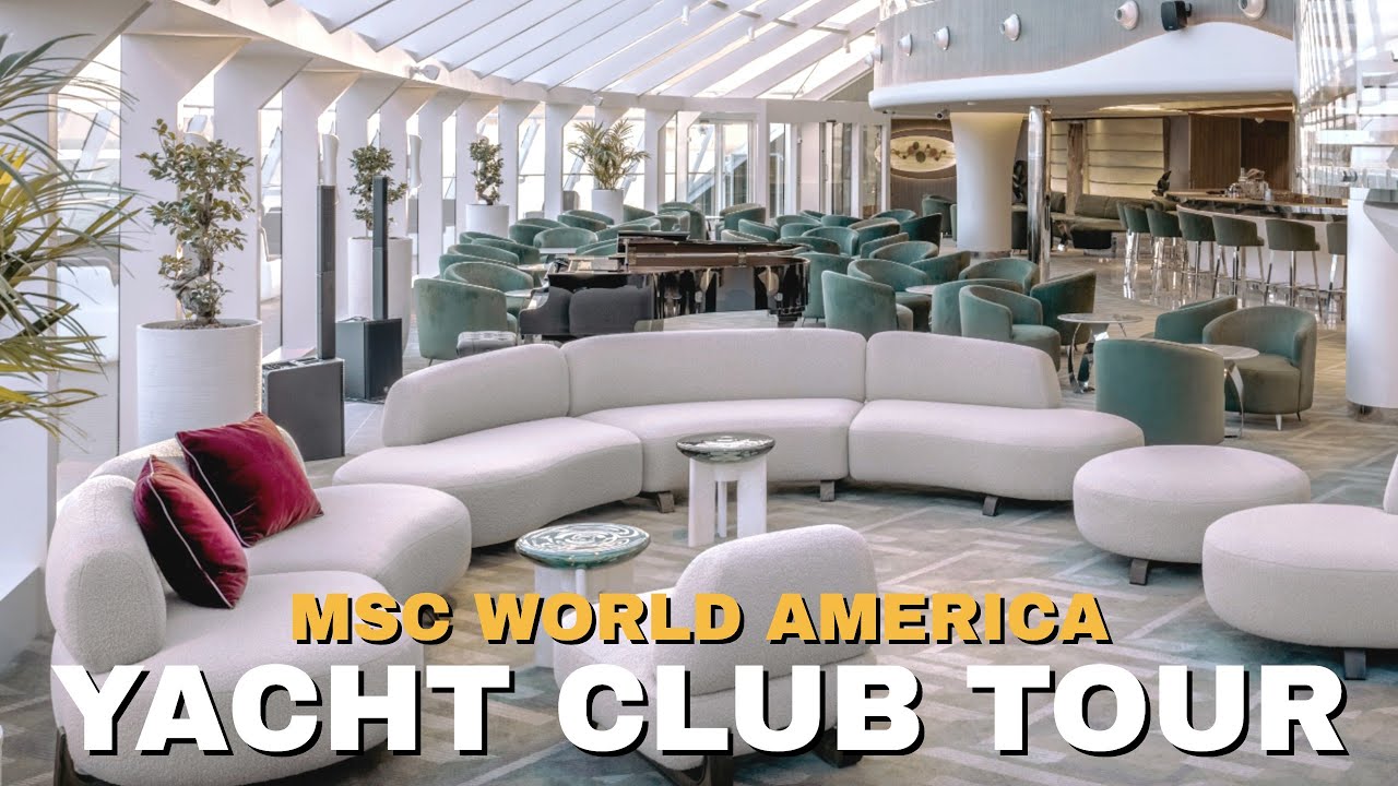 MSC World America | Yacht Club Walkthrough Tour | 2025 | 4k