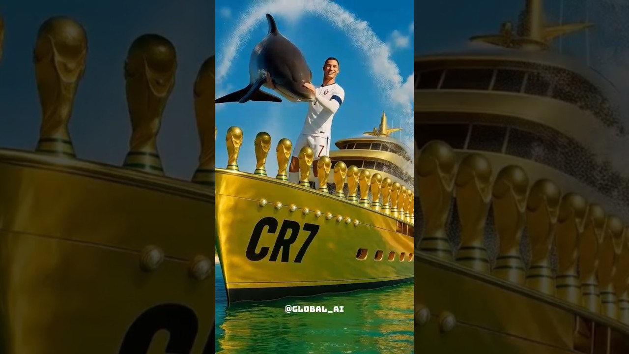 Ronaldo a fost prăjit pentru că nu a avut un iaht #Shorts #CR7 #Siuuuu
