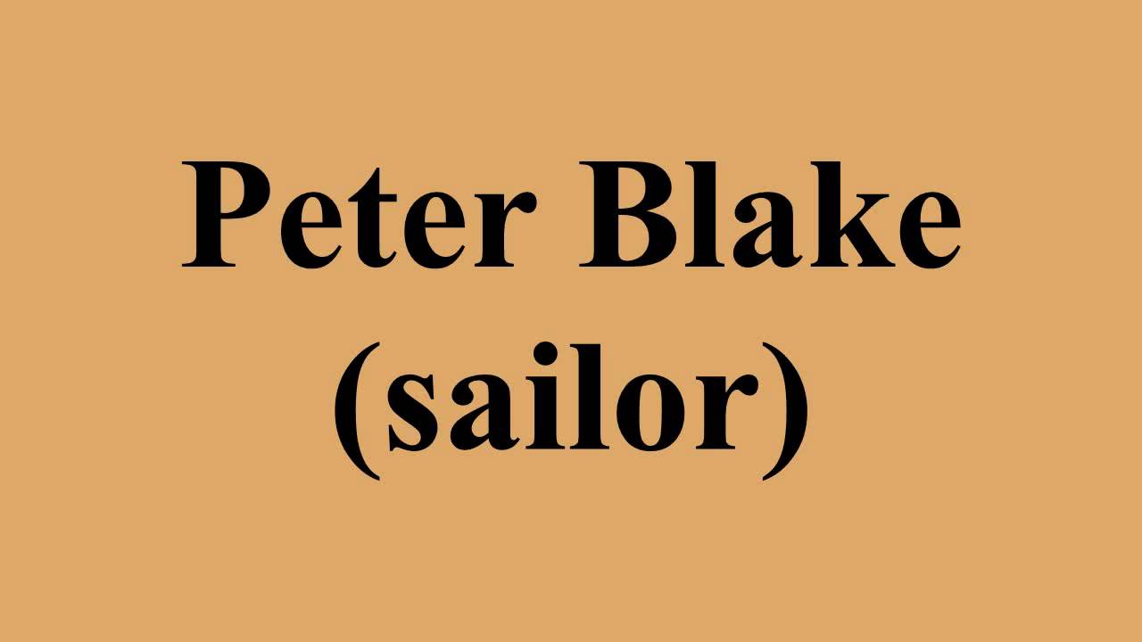 Peter Blake (marinar)