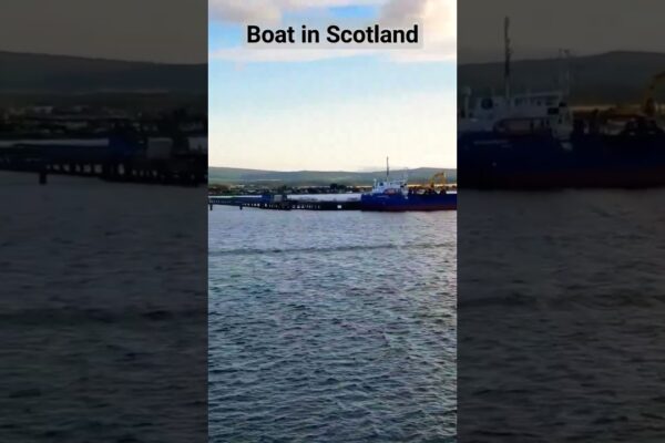 Barca în Scoția #Viral #cruiseShip #travel #TrendingShorts #Ship #SeaMan #scotland #uk #Sailor