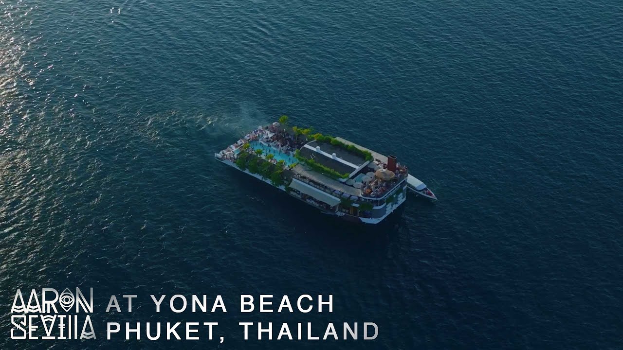 Afro House DJ set la Afrodise Yona Beach Polyating Paradis / Phuket, Thailanda de Aaron Sevilla