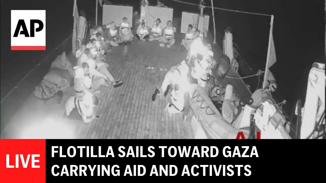 Global Sumud Flotilla Live: bărcile navighează spre Gaza care transportă ajutor și activiști
