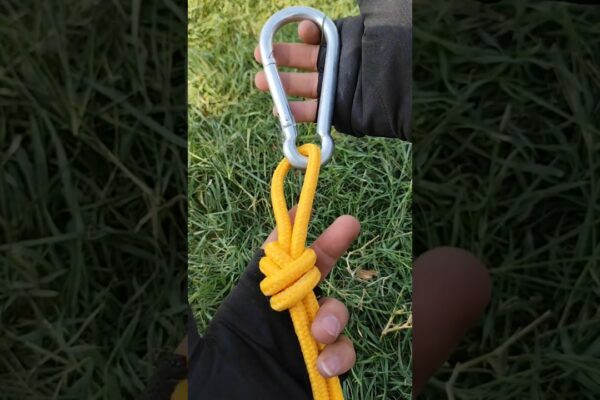 Stone! Aflați acest nod chiar acum și salvați -vă #Shorts #diy #knot