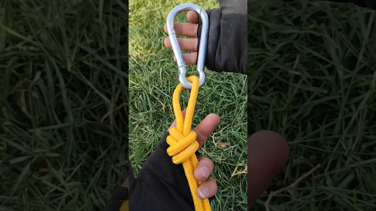 Stone! Aflați acest nod chiar acum și salvați -vă #Shorts #diy #knot