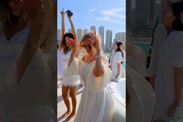 Petrecere de iahturi din Dubai