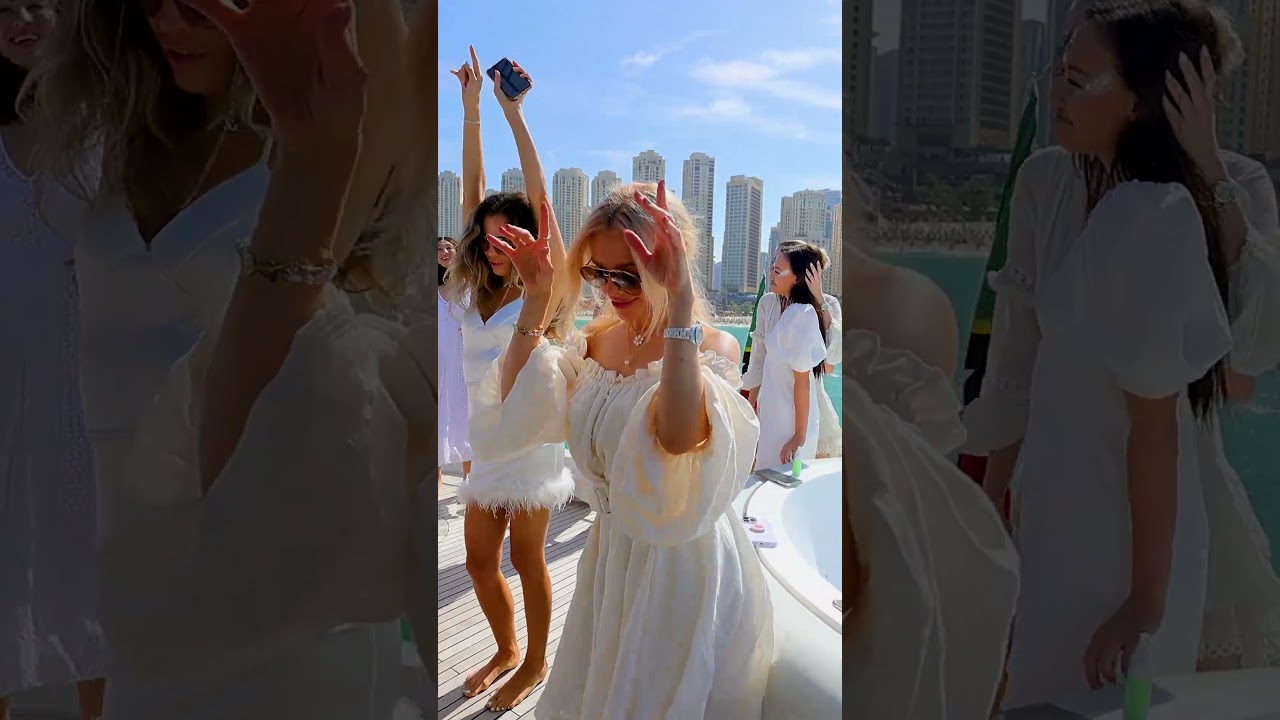 Petrecere de iahturi din Dubai