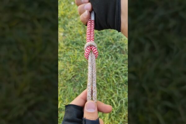 🔥 De ce acest nod ți -ar putea salva viața în câteva secunde? #knot #camping #shorts
