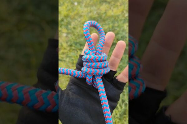 „Stăpânește acest nod epic de frânghie în câteva secunde!