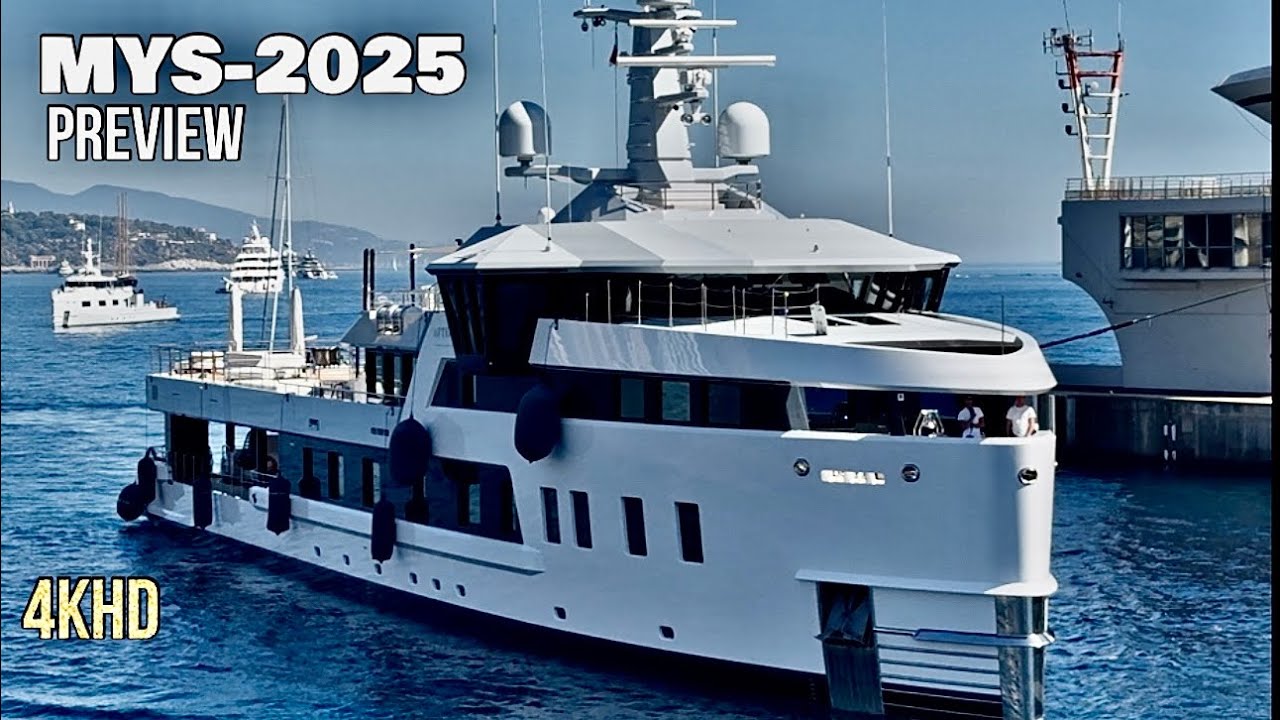 Sosirea Superyachts pentru Monaco Yacht Show 2025 -Mys2025 Previzualizare