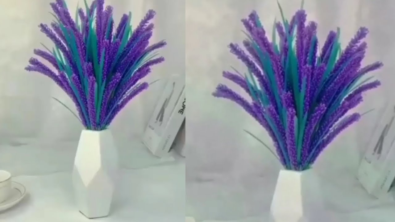 Faceți flori cu paie de plastic | Bea paie de idei meșteșugărești