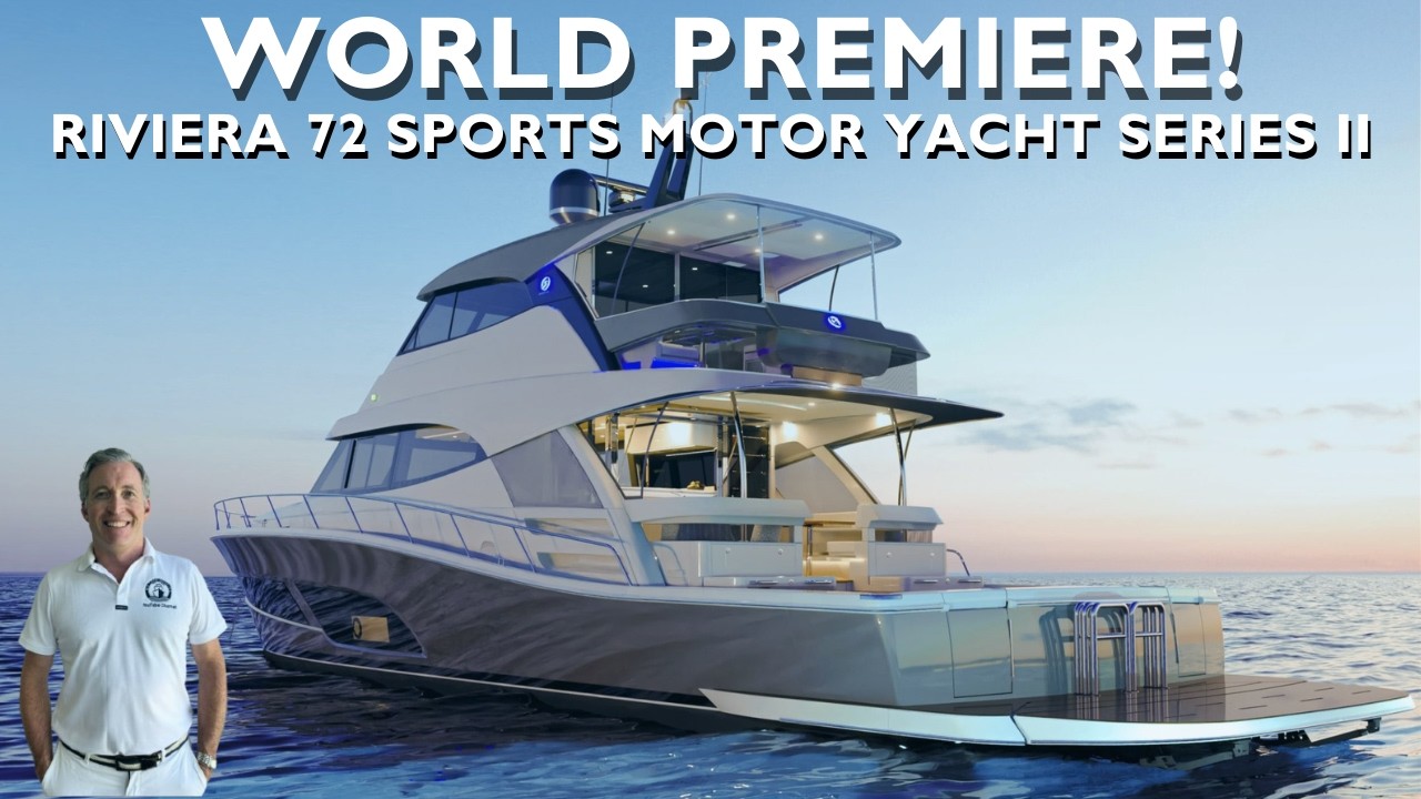 Este aici, dar este mai bine? Riviera 72 Sports Motor Yacht Seria 2 Tur Yacht