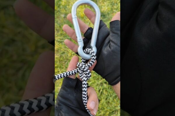 🔥 Nodul secret pe care trebuie să -l știe fiecare aventurier! 🪢 #DIY #SHORTS #CAMPPING