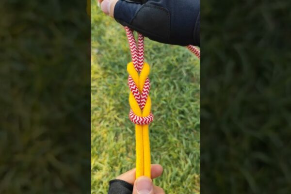 🔥 Cea mai puternică conexiune de frânghie pe care trebuie să o cunoașteți! #Climbing #BoWLine #shorts