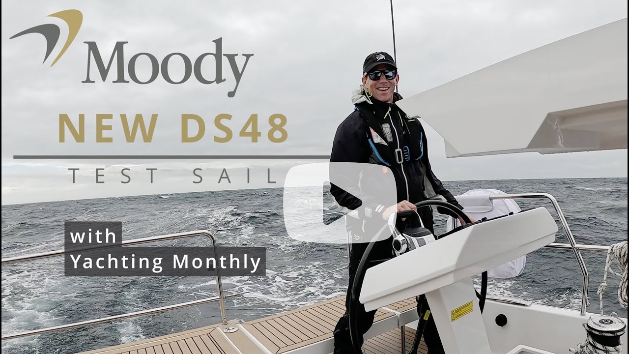 Moody DS48 Test Sail cu inspirație Marine și Yachting lunar