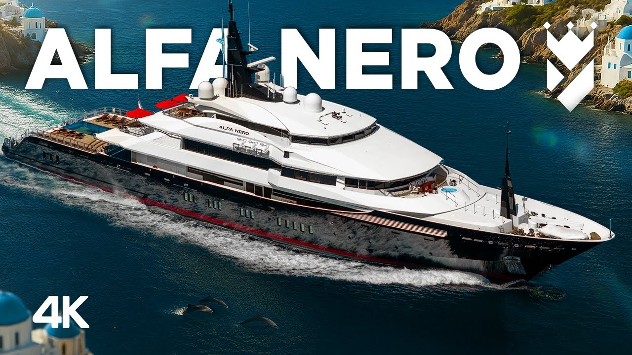 Alfa Nero - Oceanco Superyacht de vânzare | Walk-through și scufundare profundă