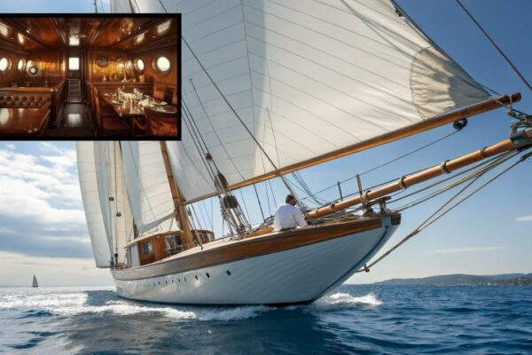 ⛵️ Moonbeam of Fife III (1903) - Cel mai frumos iaht clasic construit vreodată | Sir Boats Yacht ⚓️