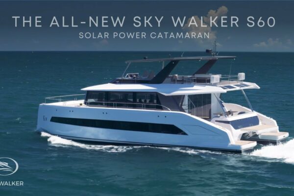 Faceți cunoștință cu Yachts Revolution S60 Catamaran | O revoluție în yachtingul solar