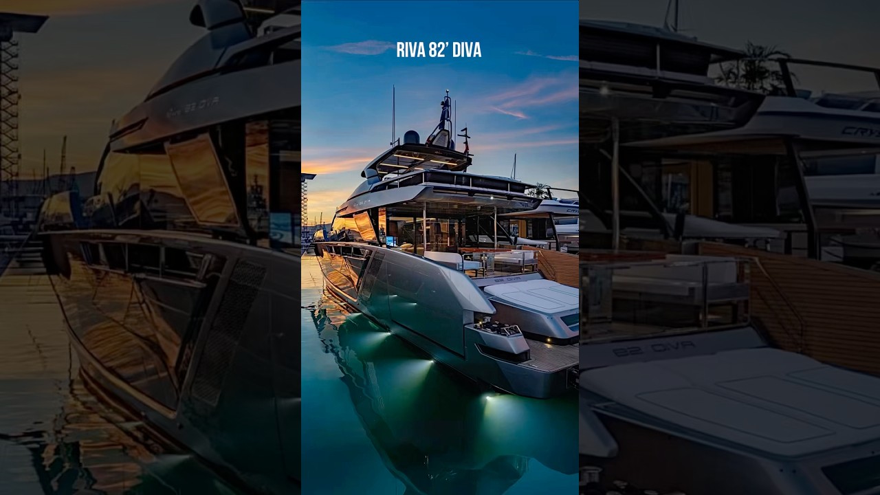 Riva 82 'diva #luxuryyachtlife #yachtbroker #yacht #yachting