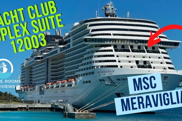 Yacht Club Duplex Suite Tour & Review | MSC Meraviglia | Suite 12003 | MSc | CR&R