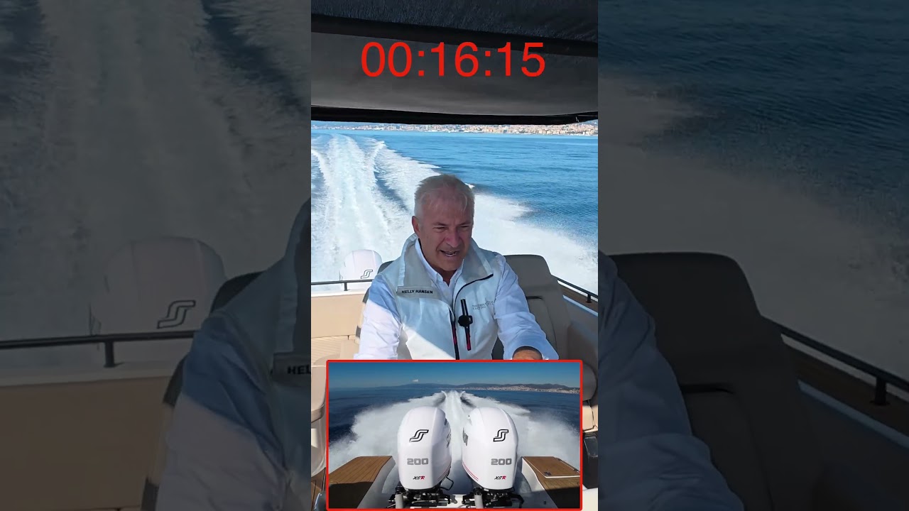 Selva 920 Center Console și Selva XSR 200 #Outboard #yachtLife #Boating #Speed ​​#Acceleration