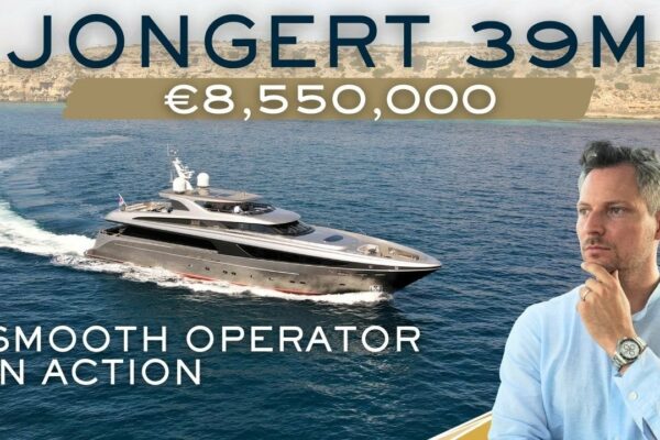 Multă viteză și confort! | JONGERT 39M Smooth Operator | Superyacht de vânzare