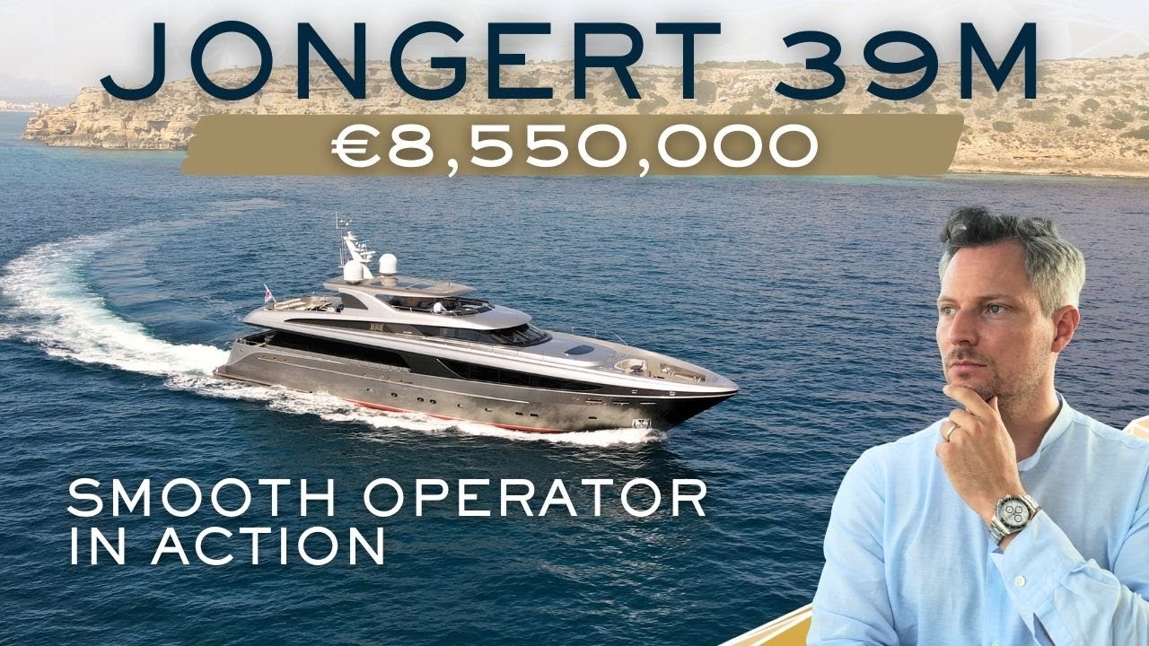 Multă viteză și confort! | JONGERT 39M Smooth Operator | Superyacht de vânzare
