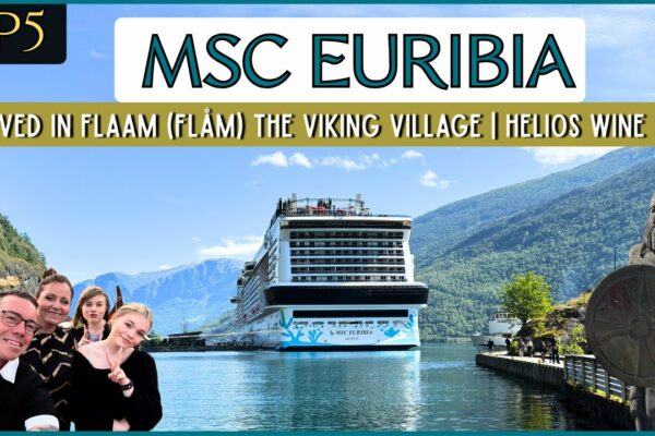 MSC Euribia Yacht Club - Amazing Town Flaam (FLåm) - Helios Winebar | Fjordurile norvegiene 4K | EP5