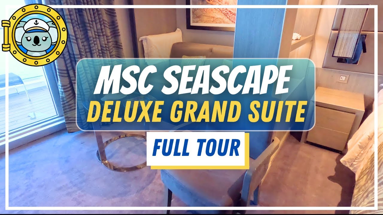 Yacht Club Deluxe Grand Suite MSC PESCAPE | Cabină 19014 Tur și recenzie