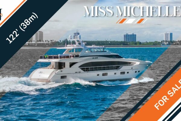 M/y Miss Michelle de vânzare | 122 '(38m) Horizon Yacht