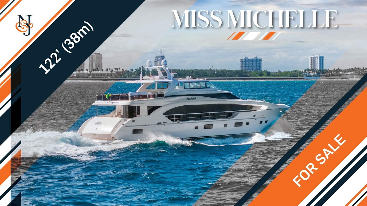 M/y Miss Michelle de vânzare | 122 '(38m) Horizon Yacht