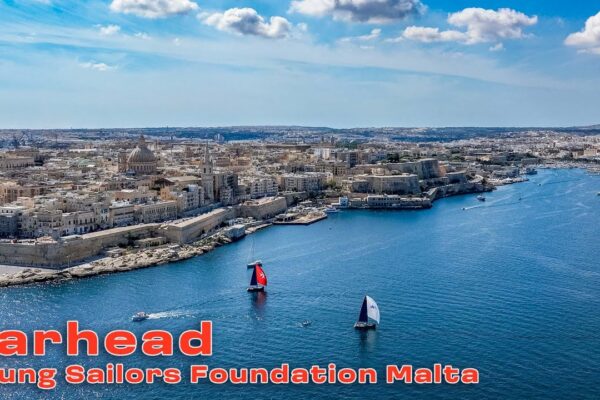 Fundația Jarhead Young Sailors Malta - Practică alergând pentru Rolex Middle Sea Race 2025