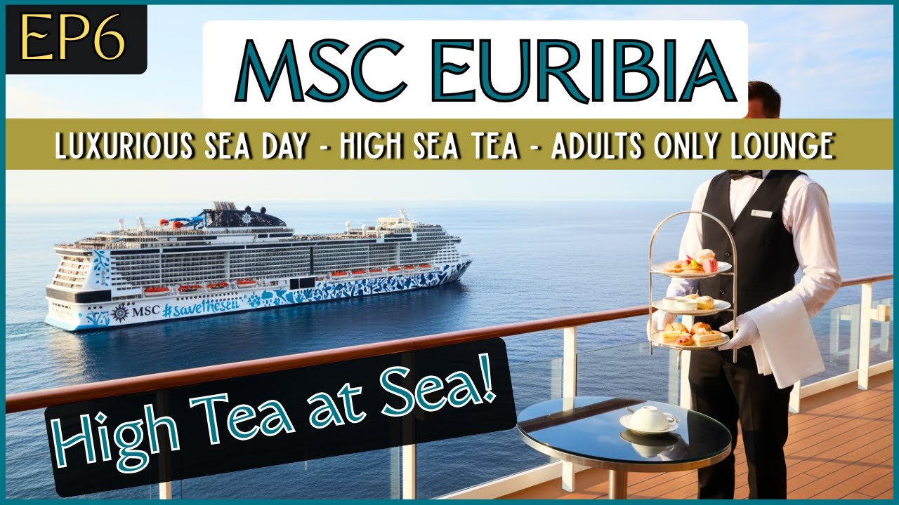 MSC Euribia Yacht Club - O zi de lux de mare cu ceai de mare mare | Fjord norvegian 4K | EP6