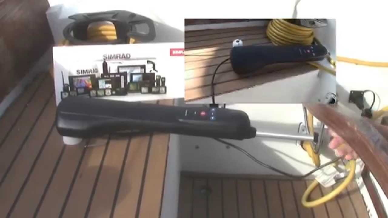 Instalați Pilot Tiller din Simrad