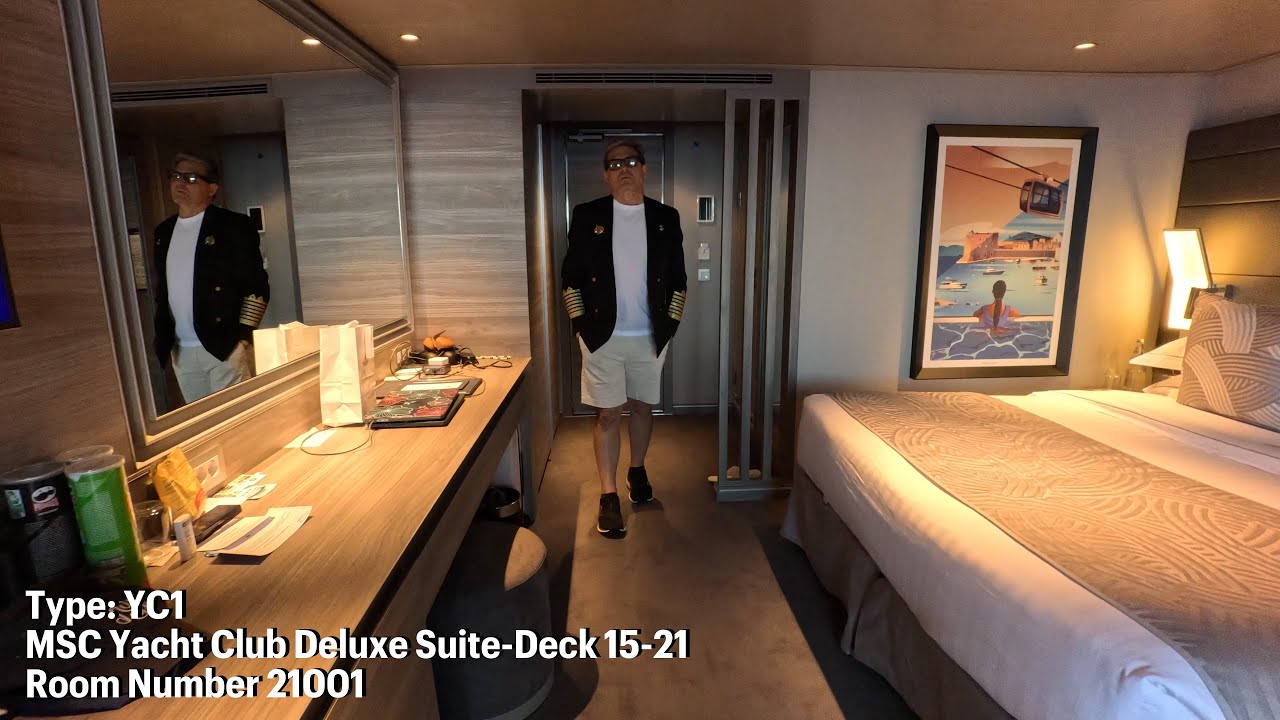 MSC World America Yacht Club Deluxe Suite 21001