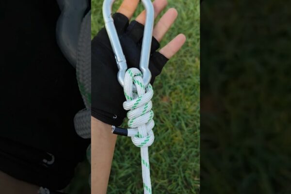 🔥 Mitul nodului „Unbreakable” este real. (Faceți asta acum) ❌ #knot #shorts #carabineros