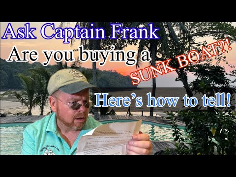 Cumperi o barcă scufundată?! Iată cum să spun!