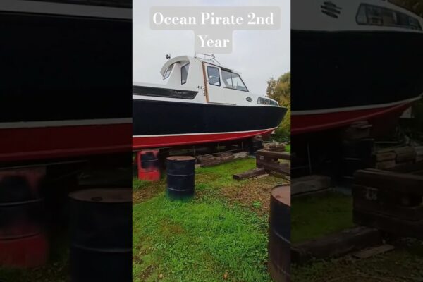 Ocean Pirate Brooke 323,, anul doi a început #boating #boatlife #automobile