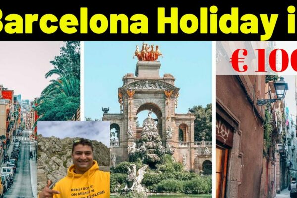 Vacanță din India în Europa | Mic dejun, cina si bere gratuite | Vlog hindi | Delhi Boye S01E05