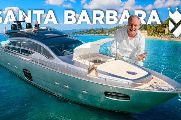 În interiorul Pershing 80 „Santa Barbara” | Iaht de vânzare tutorial (lux și inovație)