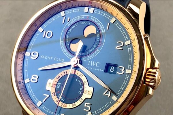 IWC Portugieser Yacht Club Moon & Tide IW3440-01 - Examinare practică și prezentare generală a caracteristicilor